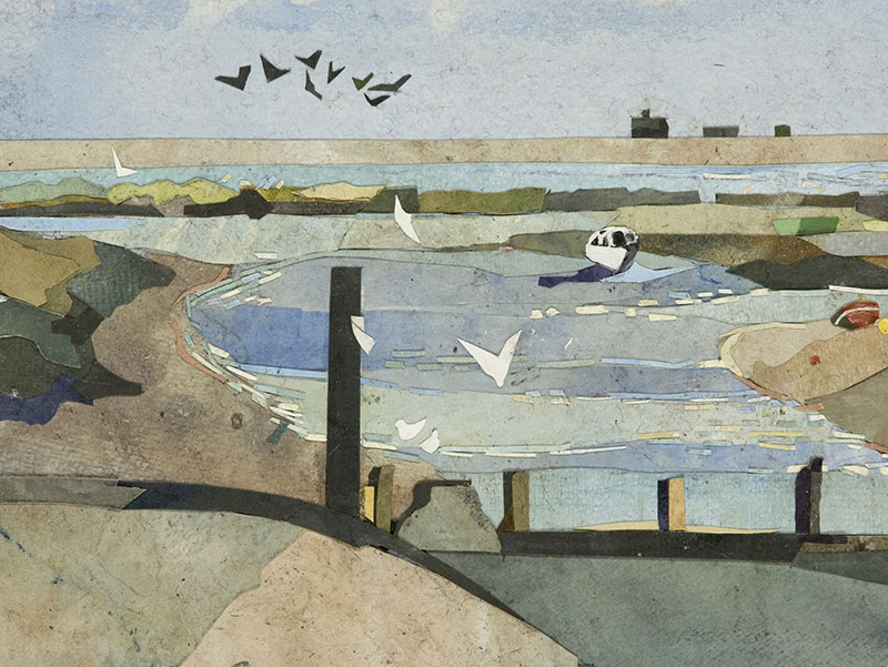 christine-mckechnie-blakeney-watercolour-painted-paper-collage