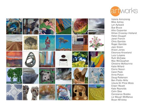 artworks exhibition postcard 2014