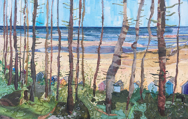 alfie-carpenter-summer-through-the-trees-painting-2020