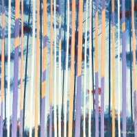 roger-gamble-INTO-THE-TREES-acrylic-60x60cm