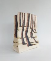 billie-buck-paper-bag-ceramic-sculpture