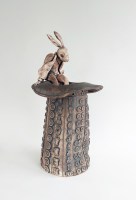 billie-buck-rabbit-hole-ceramic-sculpture
