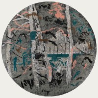 sarah-abercrombie-wandering-no-2-woodcut-collagraph-chine-colle